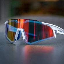 Заредете изображение във визуализатора на галерията – Rockbros SP297 polarizing cycling glasses - white
