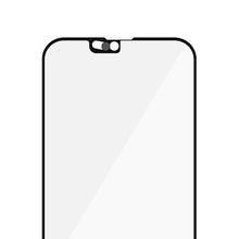 Заредете изображение във визуализатора на галерията – PanzerGlass E2E Microfracture antibacterial glass with camera cover for iPhone 13 Pro Max - with black frame
