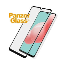 Заредете изображение във визуализатора на галерията – PanzerGlass E2E Regular tempered glass for Samsung Galaxy A32 5G - with black frame
