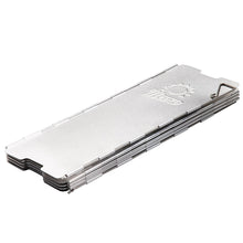 Заредете изображение във визуализатора на галерията – Wind shield for a camping stove burner - silver
