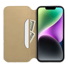 Заредете изображение във визуализатора на галерията – DUAL POCKET Book case for IPHONE 17 Plus gold
