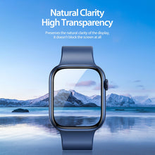 Заредете изображение във визуализатора на галерията – DUX DUCIS protector LCD PMMA with frame for Apple Watch 10 42 mm black
