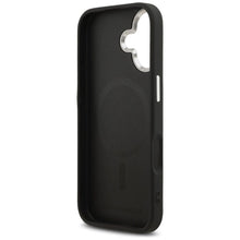 Заредете изображение във визуализатора на галерията – KARL LAGERFELD case for IPHONE 17 compatible with MagSafe KLHMP17SPSMLRCHK (PU Choupette Pin) black
