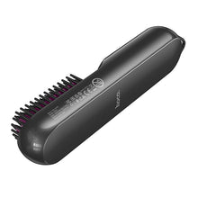 Заредете изображение във визуализатора на галерията – Hair straightener Hoco with comb HP45 gray
