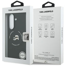 Заредете изображение във визуализатора на галерията – KARL LAGERFELD case for SAMSUNG Z Fold7 KLHMZFD7PSMLRKCK compatible with MagSafe (PU K&amp;C) black
