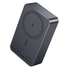 Заредете изображение във визуализатора на галерията – Powerbank compatible with MagSafe 20000 mAh QC PD 2A 20W Hoco J160B metal gray
