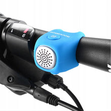 Заредете изображение във визуализатора на галерията – Rockbros CB1709BU electronic bicycle bell - blue
