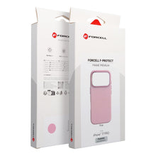 Заредете изображение във визуализатора на галерията – Case for iPhone 18 Pro / 17 Pro Forcell F-Protect Frame Premium compatible with Magsafe pink
