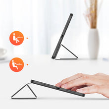 Заредете изображение във визуализатора на галерията – Dux Ducis Domo flip and smart sleep case for Honor Pad 9 12.1'' - black

