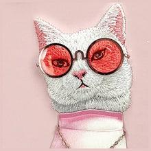 Заредете изображение във визуализатора на галерията – NIMMY case GLASSES COOL CAT for IPHONE 16 pink
