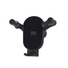 Заредете изображение във визуализатора на галерията – Gravity car holder BLUE STAR Black Mirror windshield mount black

