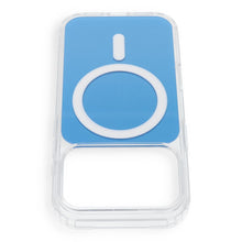 Заредете изображение във визуализатора на галерията – Case for iPhone 18 Pro / 17 Pro Clear Fusion Mag Cover compatible with MagSafe light blue
