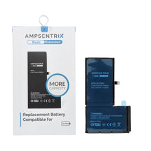 Заредете изображение във визуализатора на галерията –  AmpSentrix Basic battery for iPhone XS Max (high capacity)
