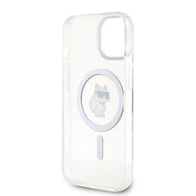Заредете изображение във визуализатора на галерията – Karl Lagerfeld IML Choupette MagSafe case for iPhone 14 / 15 / 13 - transparent
