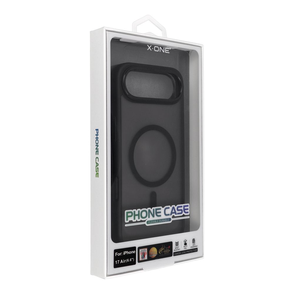 X-ONE Dropguard Magnetic Case Air (MagSafe compatible) - for Apple iPhone 17 Air black