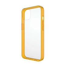 Заредете изображение във визуализатора на галерията – PanzerGlass ClearCase antibacterial case with Military Grade certificate for iPhone 13 / 14 / 15 - transparent yellow

