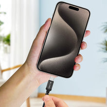 Заредете изображение във визуализатора на галерията – Blavec Cable Raptor braided - USB to Type C - PD 66W 6A 1 metre (CRA-UC6BG10) black-grey
