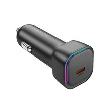 Заредете изображение във визуализатора на галерията – Borofone Car charger BZ28 Trophie - Type C - PD 30W 3A black
