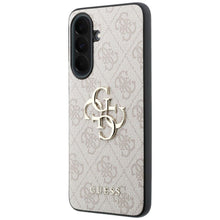 Заредете изображение във визуализатора на галерията – GUESS case for SAMSUNG Galaxy A37 GUHCSA374GMGPI (4G PU Big Logo) pink
