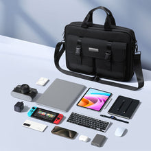 Заредете изображение във визуализатора на галерията – DUX DUCIS laptop bag EDGE 14 - 15,4" black
