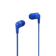 Заредете изображение във визуализатора на галерията – Wire earphones Jack 3,5 mm Philips TTAE1105BL blue
