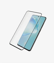 Заредете изображение във визуализатора на галерията – PanzerGlass Curved Super+ tempered glass for Samsung S20 - with black frame
