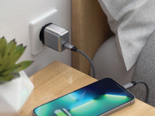 Заредете изображение във визуализатора на галерията – Phone charger Satechi GaN USB C 30W ST-UC30WCM-EU gray and black
