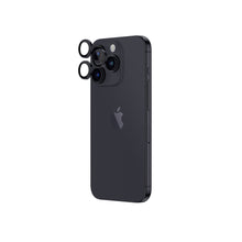 Заредете изображение във визуализатора на галерията – Amazing Thing Tempered glass AR Lens Glass IP15CAM3BKGLA on camera for Iphone 15 Pro/15 Pro Max (3 pieces) black
