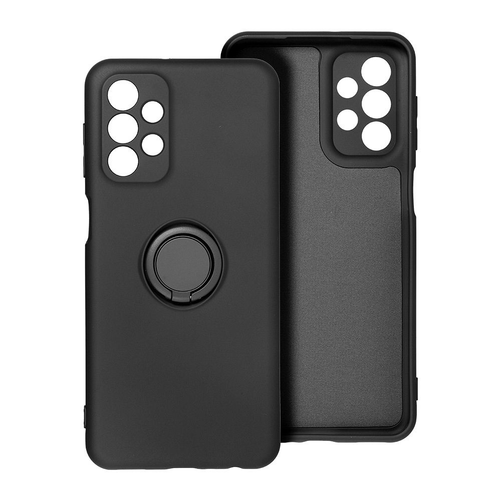 SILICONE RING case for SAMSUNG S25 FE black
