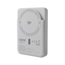 Заредете изображение във визуализатора на галерията – Powerbank compatible with MagSafe Forcell F-Energy MagStand QI2 F5K10 QC3.0 PD3.0 20W 5000 mAh white
