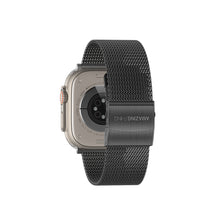 Заредете изображение във визуализатора на галерията – Amazing Thing Band Titan Metal Band TM49GB for Apple Watch 49/45 black
