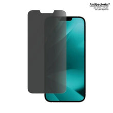 Заредете изображение във визуализатора на галерията – PanzerGlass Classic Fit Privacy Antibacterial Glass for iPhone 14 Plus/13 Pro Max
