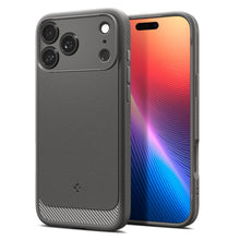 Заредете изображение във визуализатора на галерията – SPIGEN case RUGGED ARMOR MAG compatible with MagSafe for IPHONE 17 Pro Max gray
