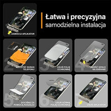 Заредете изображение във визуализатора на галерията – PanzerGlass Matrix Ultra-Wide-Fit hybrid glass for iPhone 15 Plus with positioner
