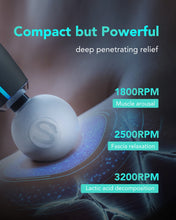 Заредете изображение във визуализатора на галерията – SKG F5-EN massage gun for the whole body - gray
