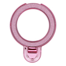Заредете изображение във визуализатора на галерията – Phone stand CIRCLE GLITTER - stick-on - pink
