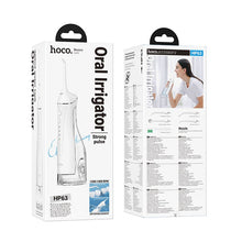 Заредете изображение във визуализатора на галерията – Oral flushing device Hoco IPX7 300 ml HP63 white

