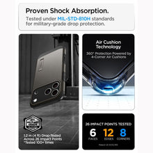 Заредете изображение във визуализатора на галерията – SPIGEN case TOUGH ARMOR T compatible with MagSafe for IPHONE 18 Pro Max / 17 Pro Max gunmetal
