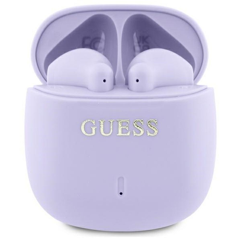 GUESS wireless earphones bluetooth TWS GUTWSJ14ESGU (Printed Classic Logo) purple