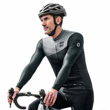 Заредете изображение във визуализатора на галерията – Rockbros cycling jersey 15120009002 long sleeve spring/summer M - black
