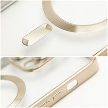 Заредете изображение във визуализатора на галерията – ELECTRO MAG COVER case compatible with MagSafe for IPHONE 17 Pro Max gold
