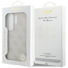 Заредете изображение във визуализатора на галерията – GUESS case for SAMSUNG S26 Ultra GUHMS26LGF4GPI (PU 4G Classic Logo with Charm) pink
