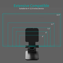 Заредете изображение във визуализатора на галерията – Choetech H88-BK foldable stand for a phone or tablet - black
