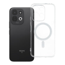 Заредете изображение във визуализатора на галерията – Case for Xiaomi Redmi 17 4G / 5G Clear Case 2 mm Mag Cover compatible with MagSafe (camera protection) transparent
