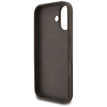 Заредете изображение във визуализатора на галерията – GUESS case for IPHONE 17 compatible with MagSafe GUHMP17SP4SM4MW (PU 4G Small 4G and Classic) brown
