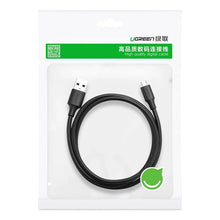 Заредете изображение във визуализатора на галерията – Ugreen US289 60135 micro USB / USB-A cable 0.5m - black
