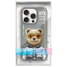 Заредете изображение във визуализатора на галерията – NIMMY case COOL&amp;CUTE 2.0 Bear for IPHONE 16 Pro Max gray
