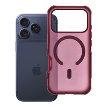 Заредете изображение във визуализатора на галерията – Case for iPhone 18 Pro / 17 Pro Forcell F-Protect BumperX Premium compatible with MagSafe dark cherry

