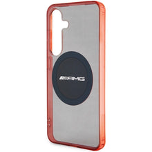 Заредете изображение във визуализатора на галерията – AMG Transparent Bicolor MagSafe case for Samsung Galaxy S24 - black
