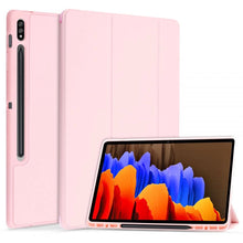 Заредете изображение във визуализатора на галерията – Tech-Protect SC Pen case for Samsung Galaxy Tab S7 FE 5G 12.4" T730 / T736B - pink
